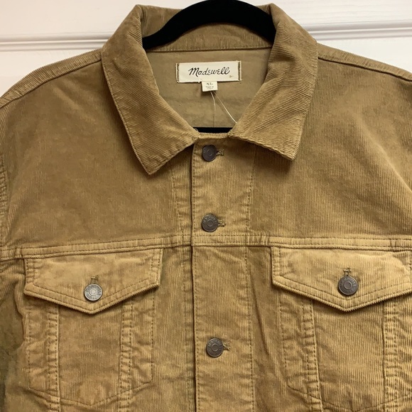 NWT Madewell corduroy men’s classic jean jacket. Brand new never worn size XL. - Picture 2 of 5